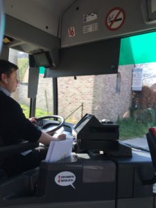 Frédéric Jacques, Chauffeur TEC